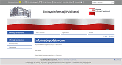 Desktop Screenshot of bip-zs1.zloczew.spsieradz.finn.pl