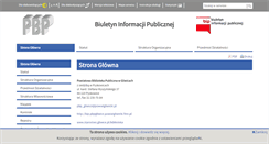 Desktop Screenshot of bip.pbpgliwice.powiatgliwicki.finn.pl