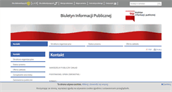 Desktop Screenshot of bip-zoz.biala.finn.pl