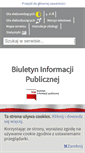 Mobile Screenshot of bip-zoz.biala.finn.pl