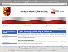 Tablet Screenshot of bip-dps.spsieradz.finn.pl