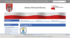 Desktop Screenshot of bip-gimn2.umsieradz.finn.pl