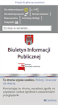 Mobile Screenshot of bip-gimn2.umsieradz.finn.pl