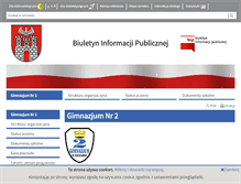 Tablet Screenshot of bip-gimn2.umsieradz.finn.pl