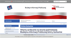 Desktop Screenshot of bip.gwgomunice.finn.pl
