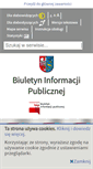 Mobile Screenshot of bip.pcpr.zwolen.finn.pl