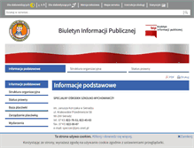 Tablet Screenshot of bip-sosw.spsieradz.finn.pl