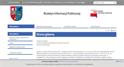 Desktop Screenshot of bip.zwolenpowiat.finn.pl