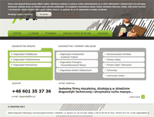 Tablet Screenshot of diagmak.finn.pl