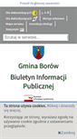 Mobile Screenshot of bip.gwborow.finn.pl