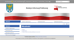Desktop Screenshot of bip.ppppyskowice.powiatgliwicki.finn.pl