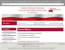 Tablet Screenshot of kolegium-odwolawcze.katowice.finn.pl